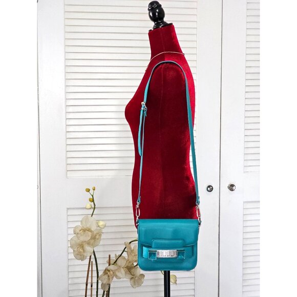 Proenza Schouler Women's Tiny Ps11 Smooth Calf Pall/Lacq Verdena Bag Small 061 - Picture 2 of 15